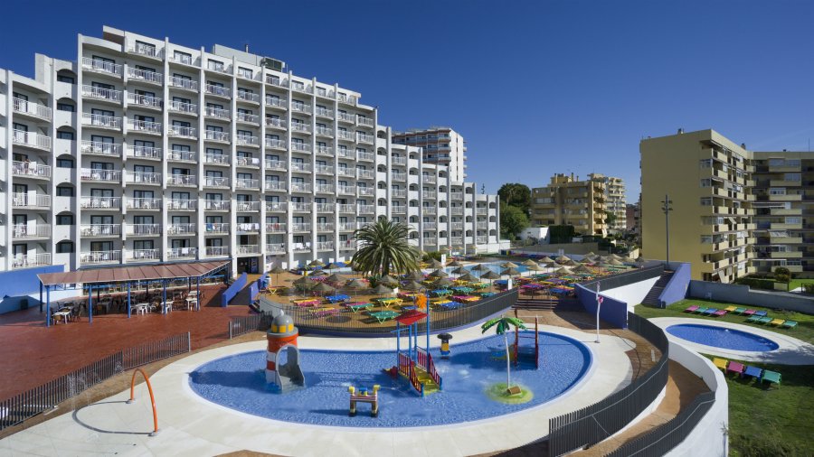 Zona de las piscinas