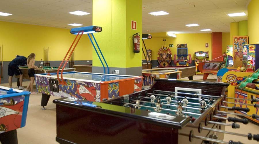 Games room flaming hotel benidorm