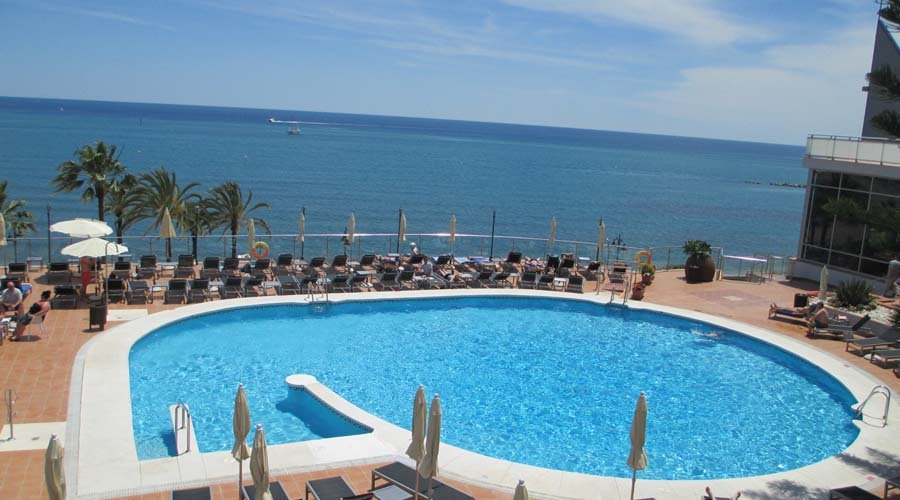 Pool riviera hotel benalmadena costa